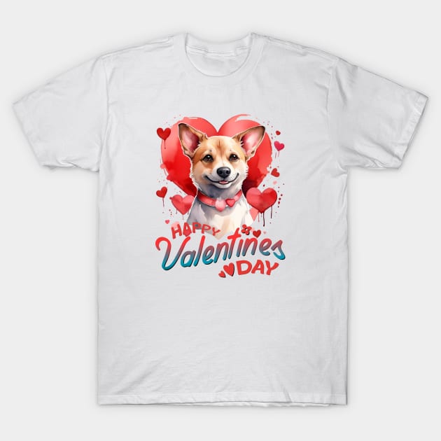 cute dog sayings for valentine's day T-Shirt by HaMa-Cr0w